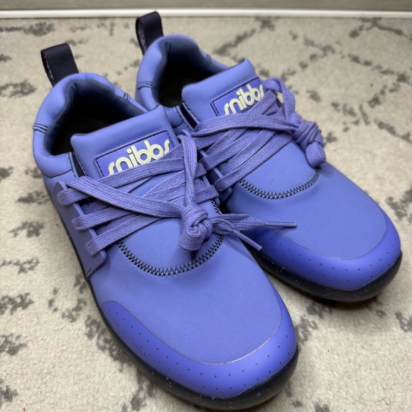 NWOB SNIBBS Spacecloud Lace Up Non Slip Water Resistant Work Sneaker in Moonwalk - Picture 3 of 8